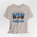 Stressed Blessed Volleyball Obsessed Shirt,Unisex Tee,graphic t shirt,gift for her,gift for him,volleyball team,playergift,fangift,Coachgift