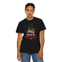 Master of Unlocking T-Shirt — Keyring Locksmith Funny Resident Evil Gift