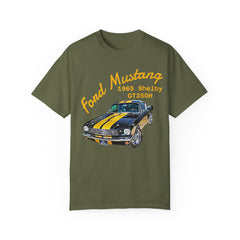 Retro Ford Mustang 1965 Shelby GT350H Unisex Comfort Colors Garment Dyed T-Shirt