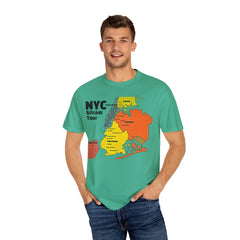 NYC Sitcoms Tour Comfort Colors T-shirt - Unisex Garment-Dyed