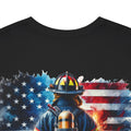 FIREFIGHTER First In Last Out - Unisex Jersey Short Sleeve Tee