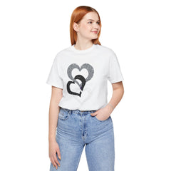 Triple Heart Design Tee