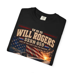 Will Rogers SSBN-659 Submarine  - Forty One for Freedom Patriotic Tee