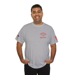 SUBMARINER RED Friday T Shirt with Fouled Anchor, American Flag, FBM / Boomer Silhouette. Remember Everyone Deployed, Dolphins