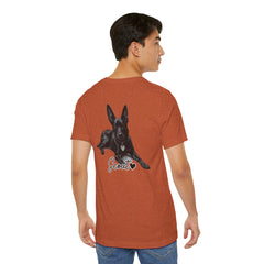 Dog Dad T-Shirt — Personalized Your Dog Image  Tee (Custom Name)