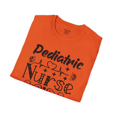 Pediatric Nurse - Unisex Softstyle T-Shirt | Nurse Awareness,Medical Wear,Gift For Him,Scrubs Lover, RN, Hospital Staff Gift,Gift For Her,RN