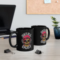 Skull Dust Gothic Black Mug