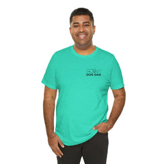 Dog Dad T-Shirt — Personalized Your Dog Image  Tee (Custom Name)