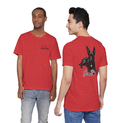 Dog Dad T-Shirt — Personalized Your Dog Image  Tee (Custom Name)