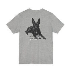 Dog Dad T-Shirt — Personalized Your Dog Image  Tee (Custom Name)