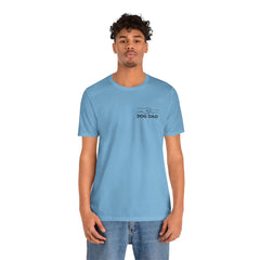 Dog Dad T-Shirt — Personalized Your Dog Image  Tee (Custom Name)