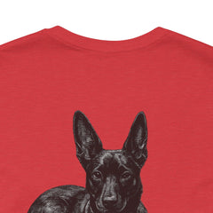 Dog Dad T-Shirt — Personalized Your Dog Image  Tee (Custom Name)