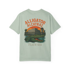 Alligator Alcatraz T-Shirt, Vintage Style Tee, Florida Souvenir Shirt, Unisex Graphic Top, Comfortable Casual Wear