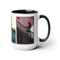 Alfred Hitchcock 3 Graphic Panel Movie Mug