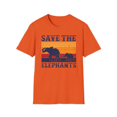 Save the Elephants Unisex Softstyle T-Shirt