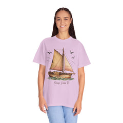 Sloop John B Sailboat T-Shirt — Vintage Nautical Tee