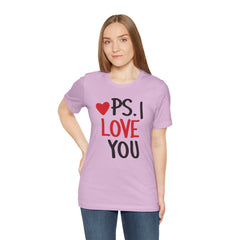 PS I LOVE YOU - Unisex Jersey Short Sleeve Tee