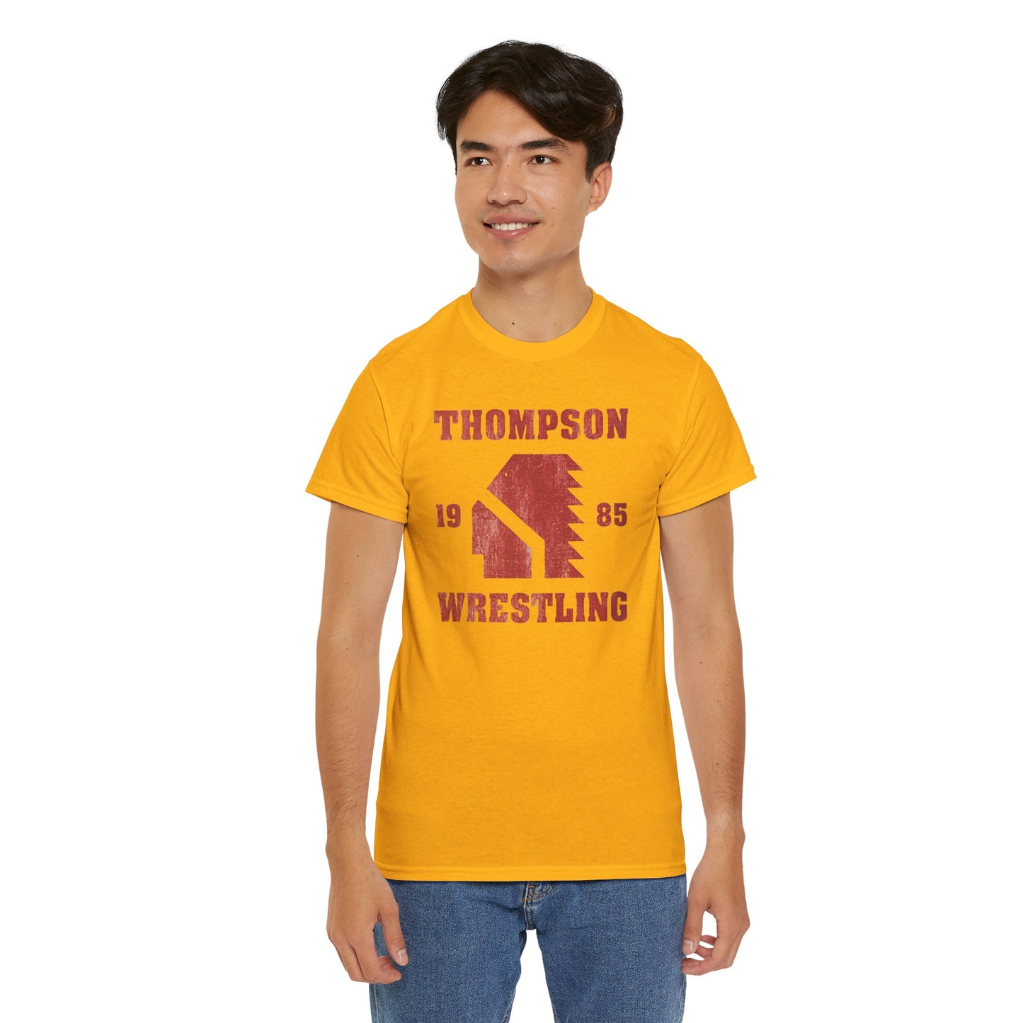 THOMPSON WRESTLING 1985, Unisex Heavy Cotton Tee