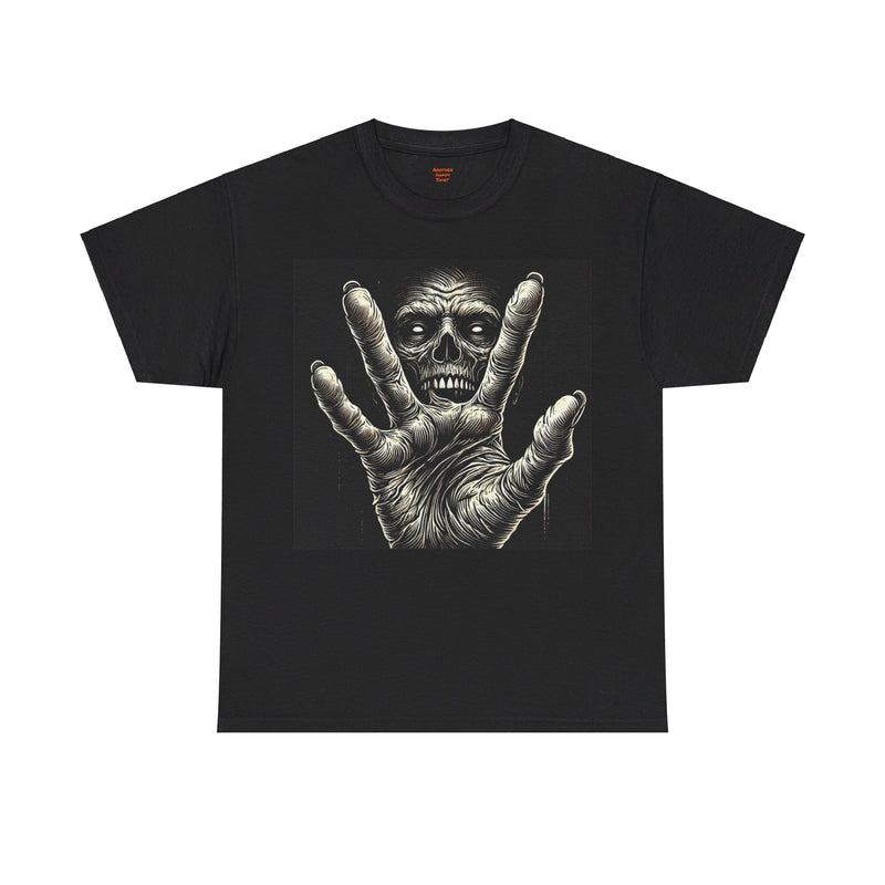Hand Zombie! Graphic Unisex Heavy Cotton Tee