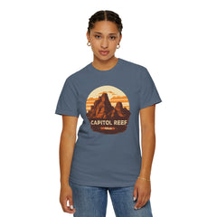 Capitol Reef National Park Graphic, Comfort Colors Soft Relaxed Fit Unisex Garment-Dyed T-shirt
