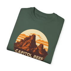 Capitol Reef National Park Graphic, Comfort Colors Soft Relaxed Fit Unisex Garment-Dyed T-shirt