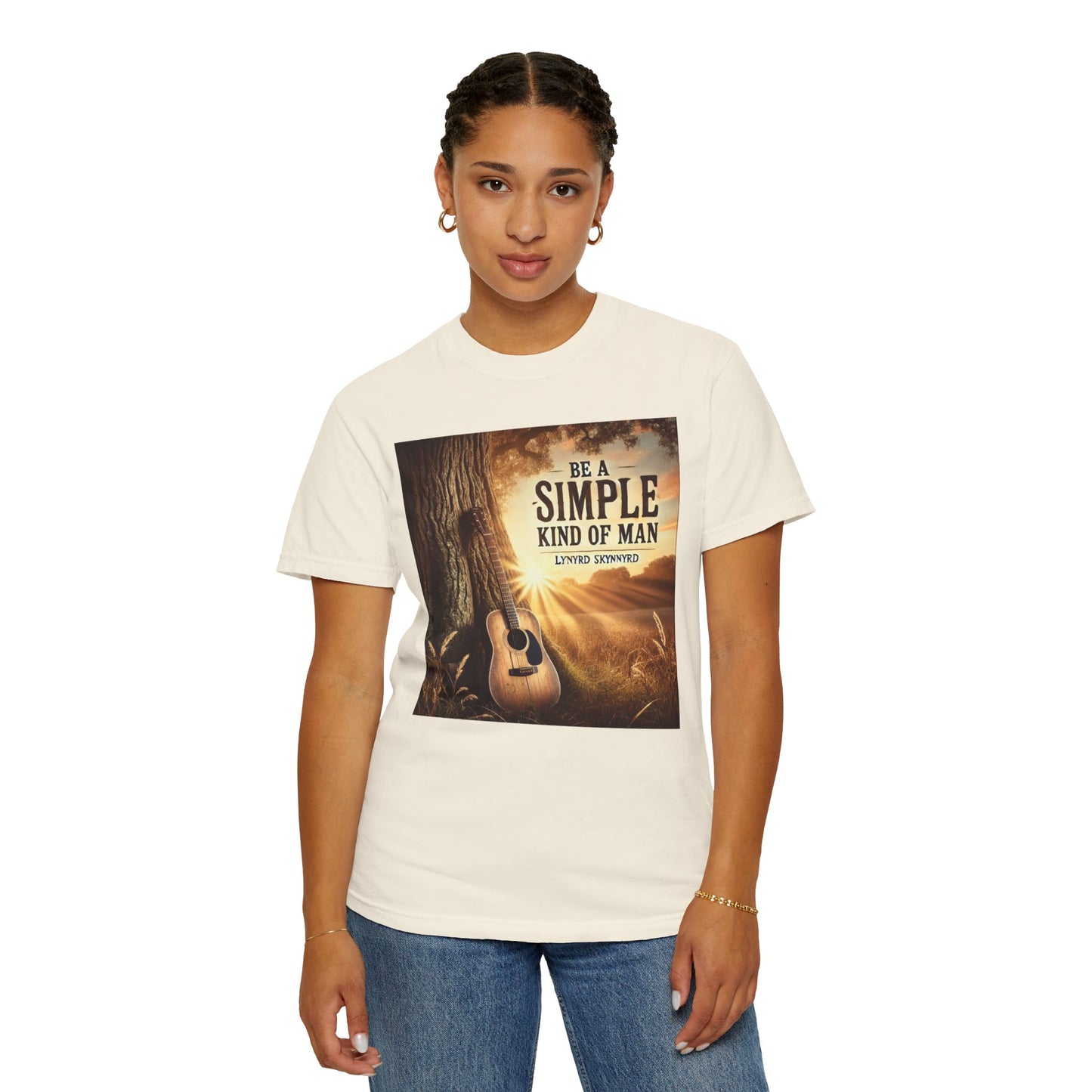 Music Lynyrd Skynyrd Inspired Simple Man Graphic - Unisex Comfort Colors Shirt