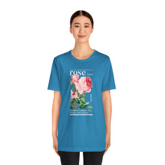 Rose Definition Unisex Tee - Symbol Of Romance, Love, Beauty And Courage