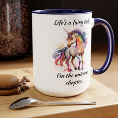 Unicorn coffee 15oz ceraminc mug,