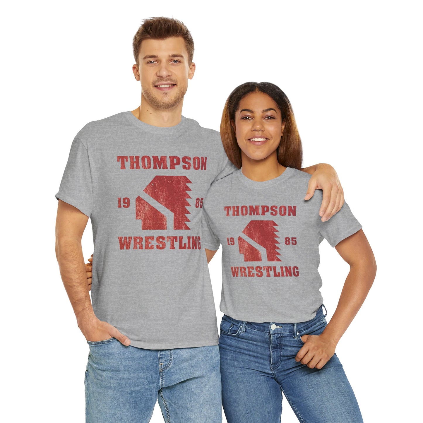 THOMPSON WRESTLING 1985, Unisex Heavy Cotton Tee