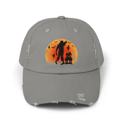 Haunted House Zombie Unisex Distressed Cap