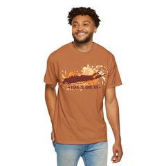 Long Island NY Comfort Colors Garment-Dyed T-shirt with Long Island Ice Tea Cocktail Recipe on Back