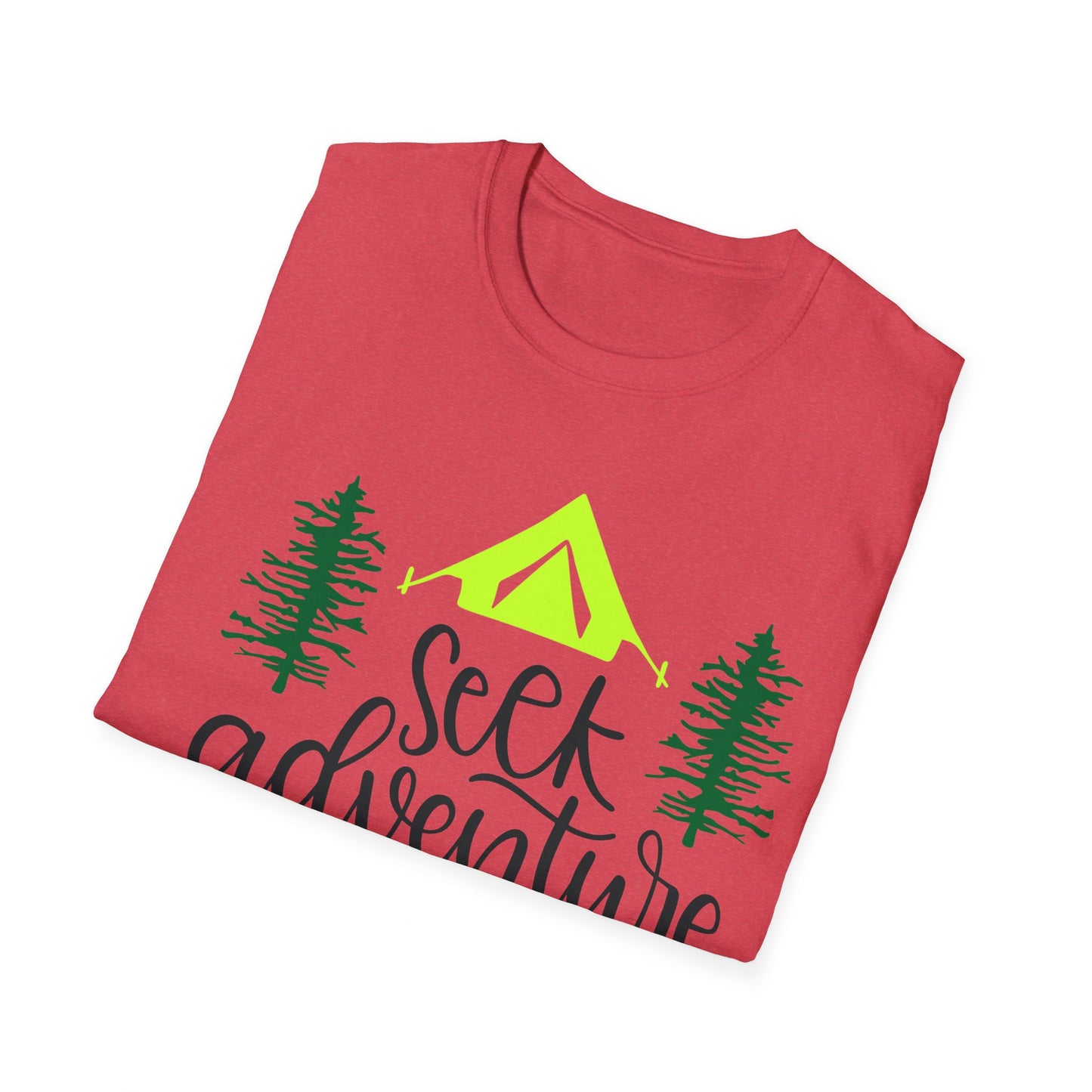 Seek Adventure Unisex Softstyle T-Shirt