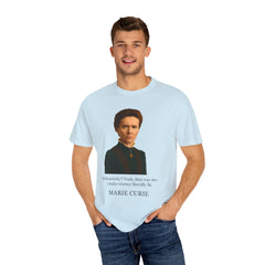 Marie Curie Portrait T‑Shirt — "I Make Science Literally Lit" Science Tee