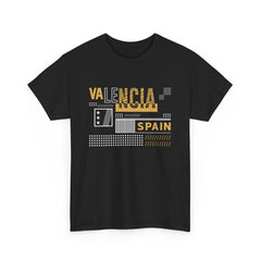 Valencia Spain Cities of The World Series Unisex Heavy Cotton Tee