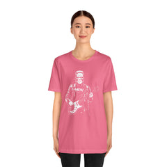 Franken Stein Metal Bass Guitarist - Unisex Jersey Short Sleeve Tee