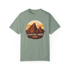 Capitol Reef National Park Graphic, Comfort Colors Soft Relaxed Fit Unisex Garment-Dyed T-shirt