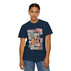 Classic Rock Concert Tickets  Garment-Dyed T-shirt