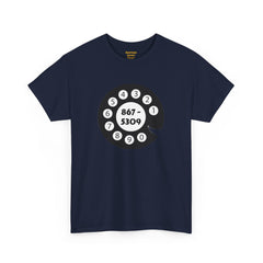 867-5309 Rotary Dial Tee: 80s Pop Music, Jenny's Number