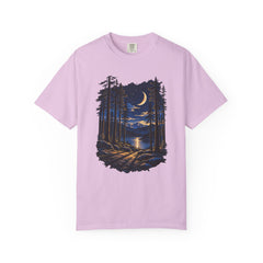 Moonlit Forest T-Shirt – Nature Lover Camping Shirt