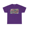 Graffiti Mania Cadillac Eldorado Graphic - Unisex Heavy Cotton Tee