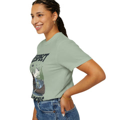 Bigfoot and Alien Outdoor Canoe Adventure - Respect The Locals T-Shirt