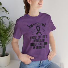 Motivational Amputee Quote - Unisex T Shirt
