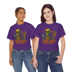 Grateful Dead Inspired Sarcastic Skeleton Tee