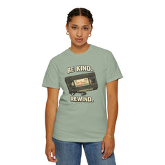 Be Kind Rewind Cassette T-Shirt — Retro 80s Vintage Tape Tee