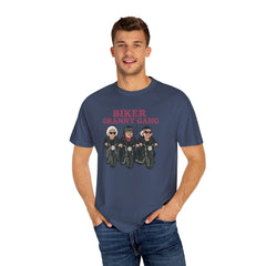 Biker Granny Gang T-shirt, Unisex Tee for Motorcycle Lovers, Fun Gift for Bikers, Unique Graphic Shirt, Perfect for Rides or Casual Wear
