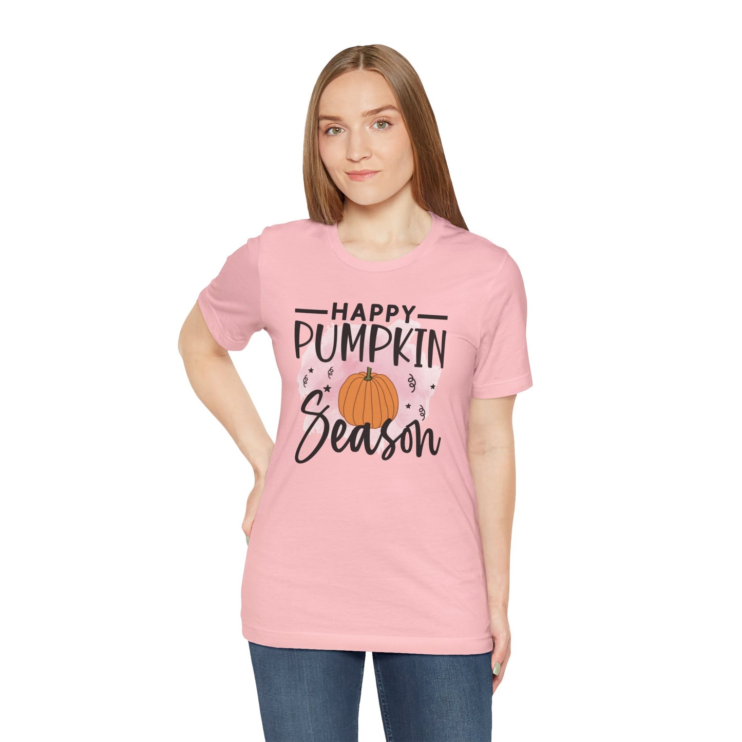 HAPPY PUMPKIN SEASON - Unisex Jersey Short Sleeve Tee