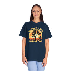 Joshua Tree National Park Graphic, Comfort Colors Soft Relaxed Fit Unisex Garment-Dyed T-shirt