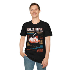 CAT WISDOM Unisex Softstyle Graphic T-Shirt