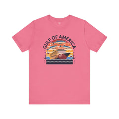 Gulf of USA Courtesy of 47 Graphic Unisex Jersey Tee