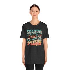 Coastal State of Mind Tee — Retro Beach Graphic T-Shirt